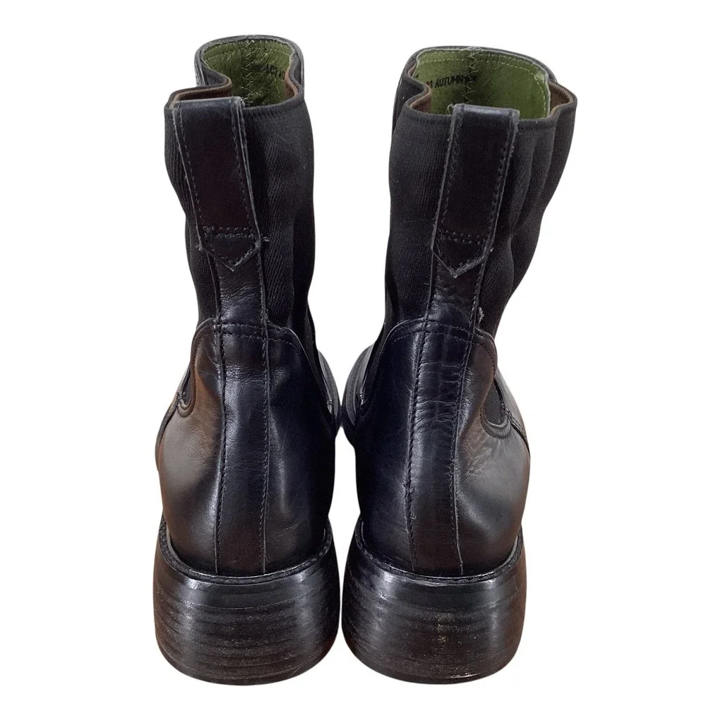 Donald J Pliner Chelsea Autumn style Boots Men's US 9 M Black‎ Leather